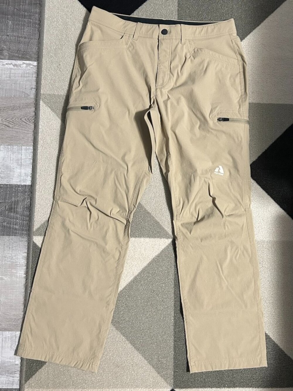 Eddie Bauer FIRST ASCENT Guide Pro Men's Khaki Hiking Pants 34 X 30